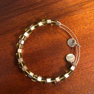 Alex and Ani green bracelet